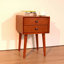 Table de chevet avec 2 tiroirs