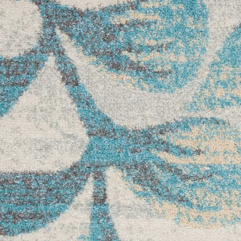 Leeming Floral Indoor Rug, Rectangle 8' x 10'