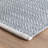 Herringbone Swedish Blue Handwoven Cotton Rug-11906371-130704068