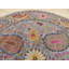 Hand Tufted Wool Floral Area Rug in Blue-1002109947