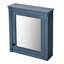 Armoire de rangement de salle de bain moderne 24 po x 27 po avec tablettes réglables et miroir, fixation murale, économiseur d'espace, armoire de produit de bain, tablettes, article-1758755004