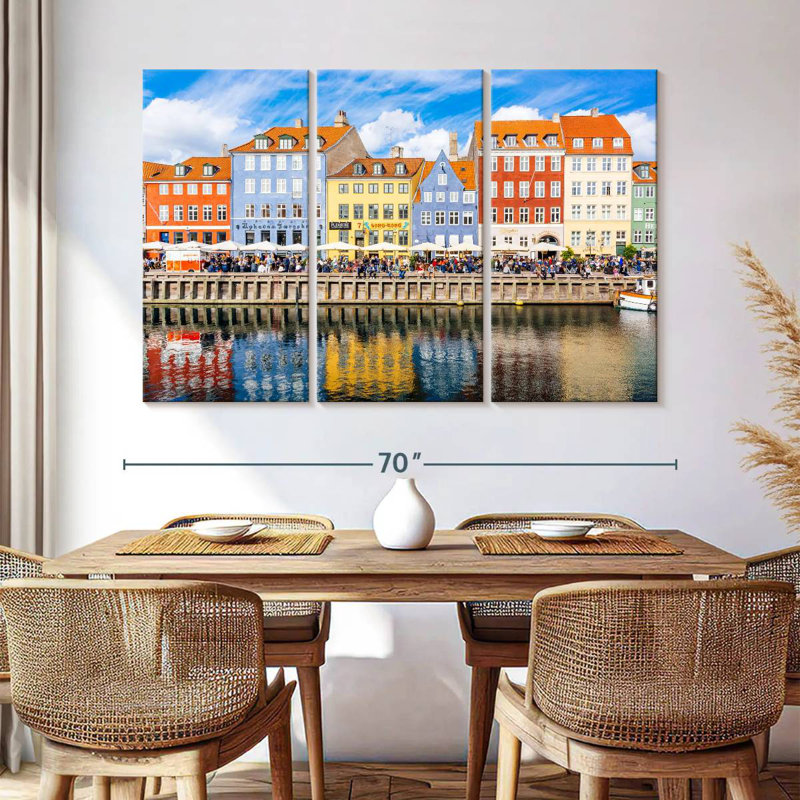Résidence Nicci Nyhavn Copenhagen, H 42 po x l 65 po