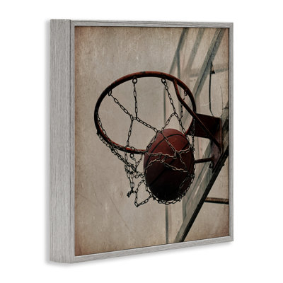 Be The Ball Basketball, estampe numérique, design par Kim Allen