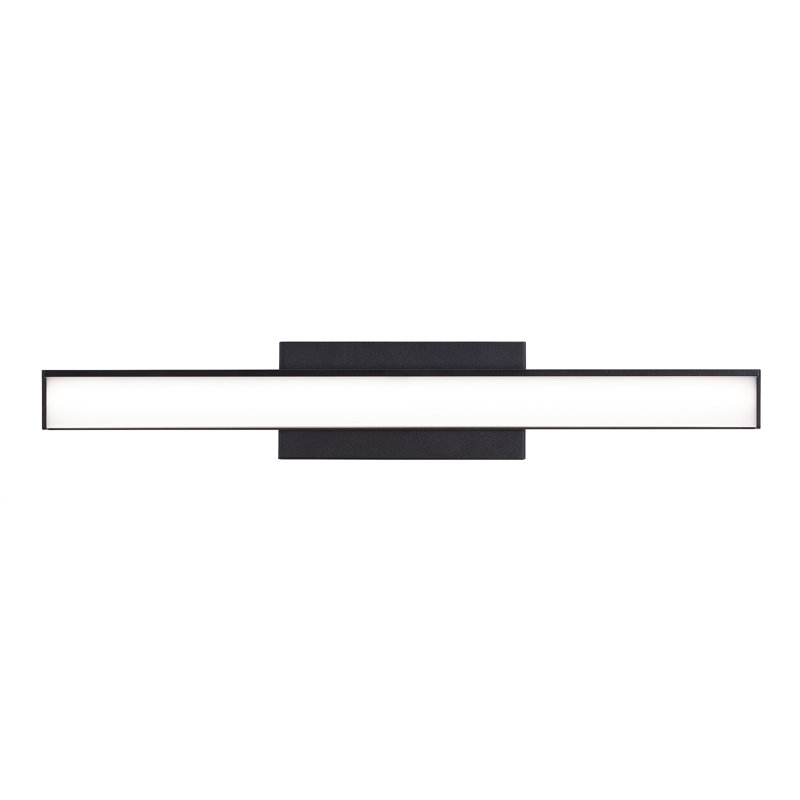 Ules Dimmable LED Vanity Light, Black