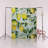 Light Blue-Themed Tree Branch and Lemon Patterned Modern Decorative Rug-1144460079