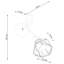 Wall lamp ARTEMIS 1S black