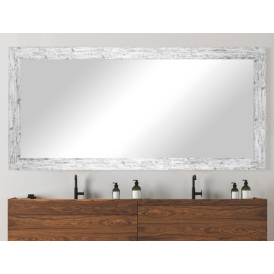 Miroir de salle de bain patiné