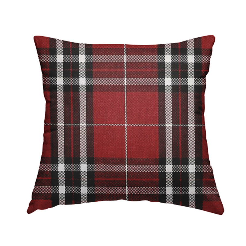 Pocklingt Plaid Square Cushion, 55 x 55 cm