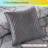 12-Piece Comforter Set with Bed Sheets & Decorative Pillows, Jacquard Damask Design, Silver-114646921