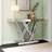 Rillamas 47.24'' Mirrored Console Table Sofa Table