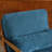 Mid Century Solid Wood Accent Chair Chenille Armchair-1512410011