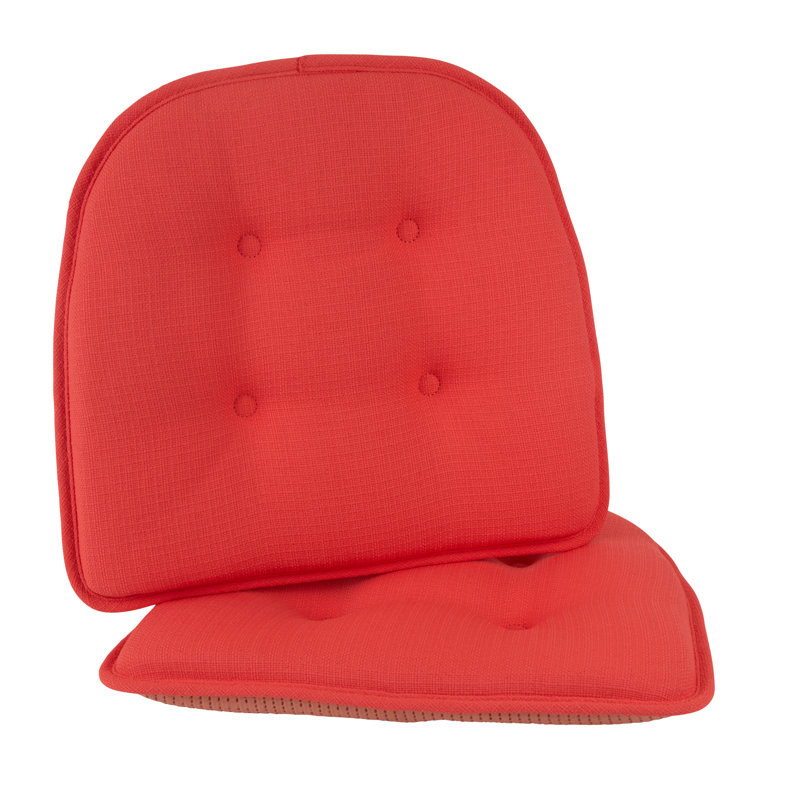 Coussin de siège antidérapant capitonné Azilal, Corail