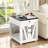 Dog Crate Furniture, Wooden Dog Kennel End Table with USB Charging Station, Storage Drawer, Double Latched Door, Farmhouse Furniture-Style Crate Side Table for Dogs Under 40 lbs, Indoor Use-1511945086-1519895034