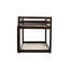 Lit simple au-dessus d'un lit mezzanine - Fabrication en bois d'hévéa pour l'organisation de la chambre à coucher Fabrication solide avec une durabilité et une stabilité améliorées