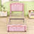 Upholstered Platform Bed with LED Lights and Adjustable Height Headboard-1208835762-1208835767