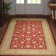 Niles Oriental Red/Cream/Brown/Beige/Blue Area Rug
