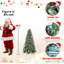 Arbre de Noël avec 747 pointes, baies rouges et pommes de pin-344738728