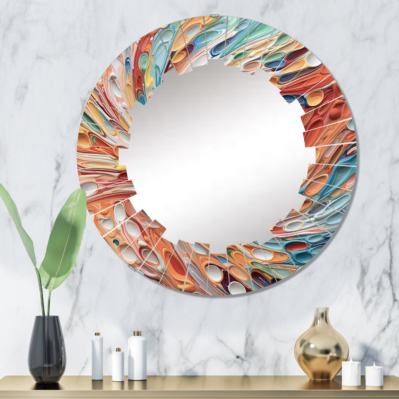 Burtle Circle Mirror, 32" x 32"