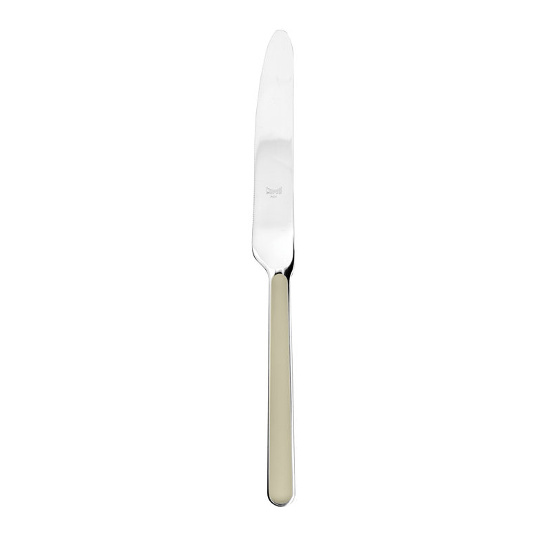 Fantasia Table Knife - 12 Pieces, Tortora