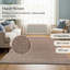 Handwoven Jute and Cotton Area Rug - Natural Rug, Farmhouse Accent Rug for Living Room, Bedroom or Entryway, Dark Grey 8' X 10'-158249165