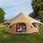 VEVOR Canvas Tent, 4 Seasons 5 m/16.4 ft Bell Tent