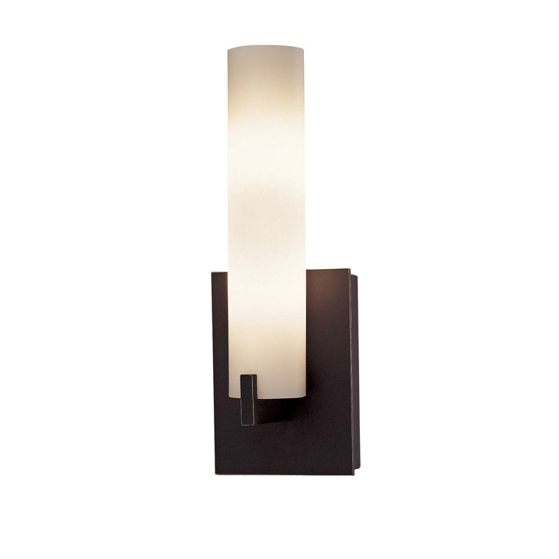Armiah Aluminum Armed Sconce, Dark Restoration Bronze, LED 