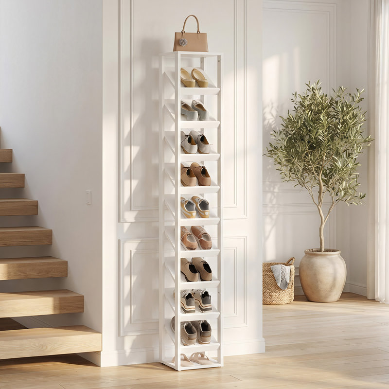 10-Tier Shoe Rack, Shoe Storage Organizer