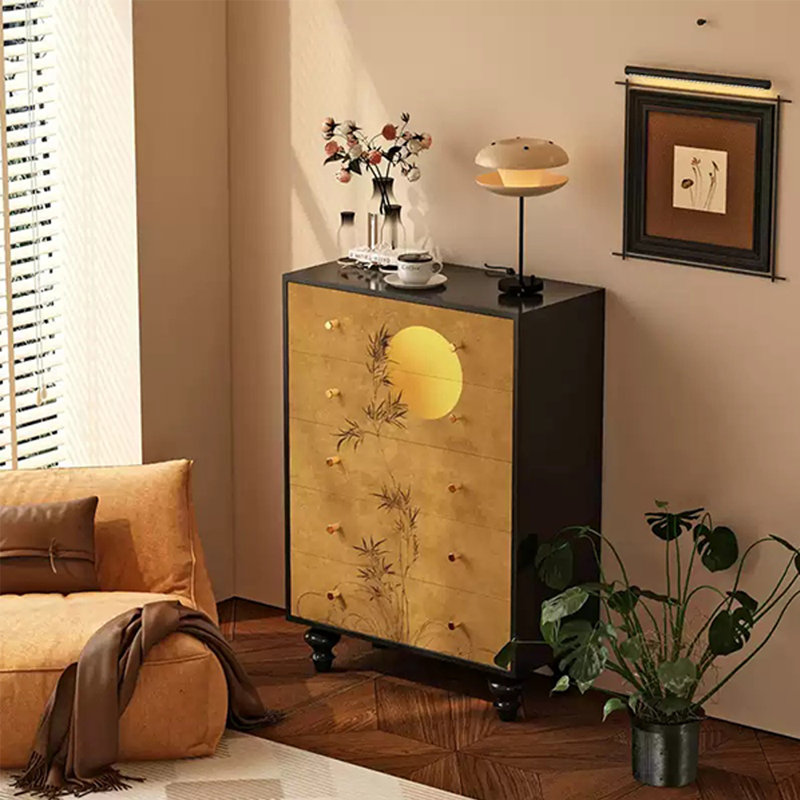 Commode d'appoint murale de salon New Chinese