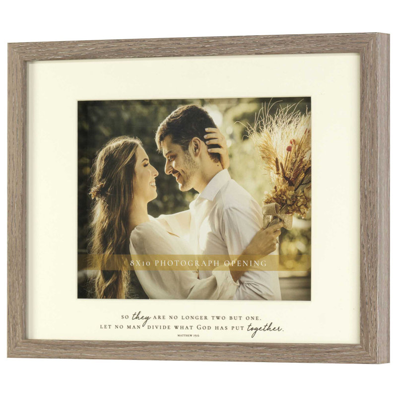 Brown Picture Frame with Mat