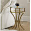 Laureng Glass End Table