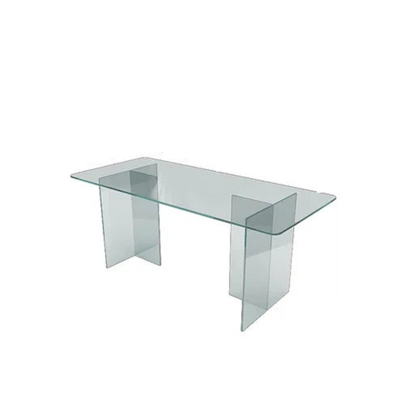 Chloie Executive Desk, White, 75cm H x 160cm W x 80cm D