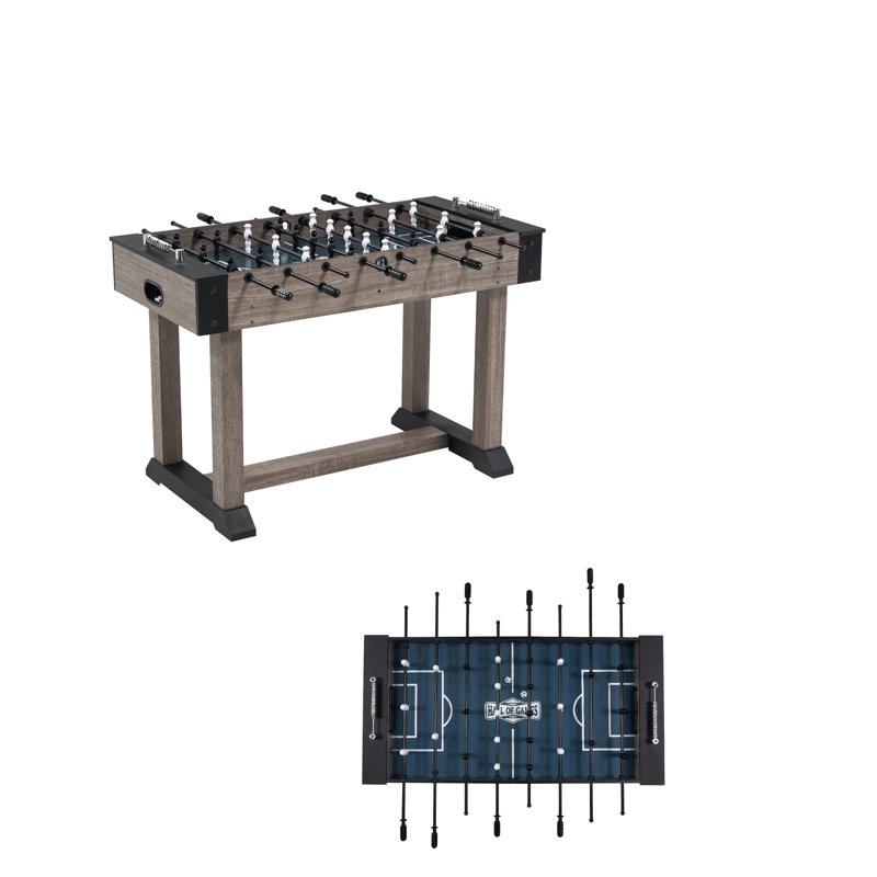Charleston 48'' Gray Wood Grain Foosball Table