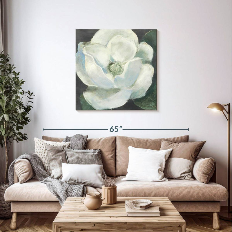 Harnek Magnolia I Sage, 36" H x 36" W