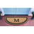 Jalacia Natural Coir & Rubber Half Round Monogrammed 36" x 72"  Non-Slip Outdoor Doormat-98070502