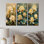 Green Blooming Lotus Gardens I - Collection d'art mural Lotus