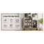 Armoire de bar avec rangement Farmhouse