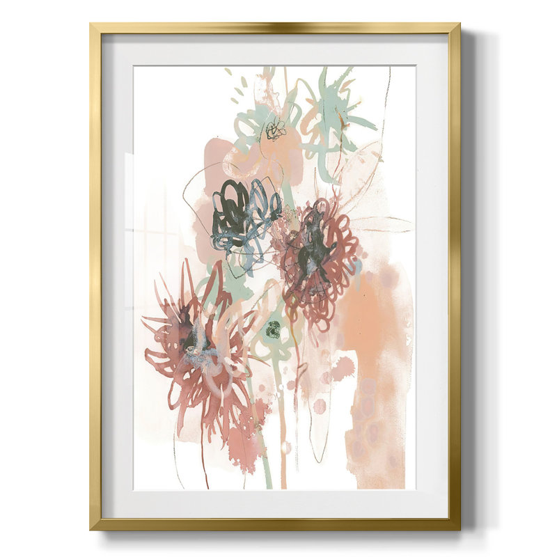 Petal Drift IV -Framed Print