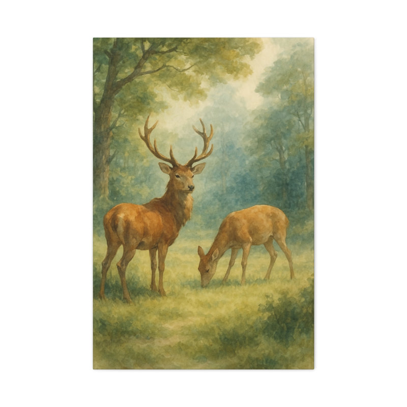 Aaroon Single Picture Frame Print on Canvas, 91.44 cm H x 60.96 cm W