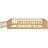 Finka Kids Floor Platforms Bed With Fence and Door by Harriet Bee-42099786-45026230