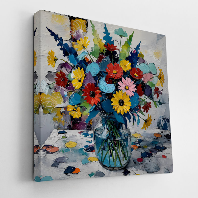 Floral Rhapsody, 36" H x 36" W