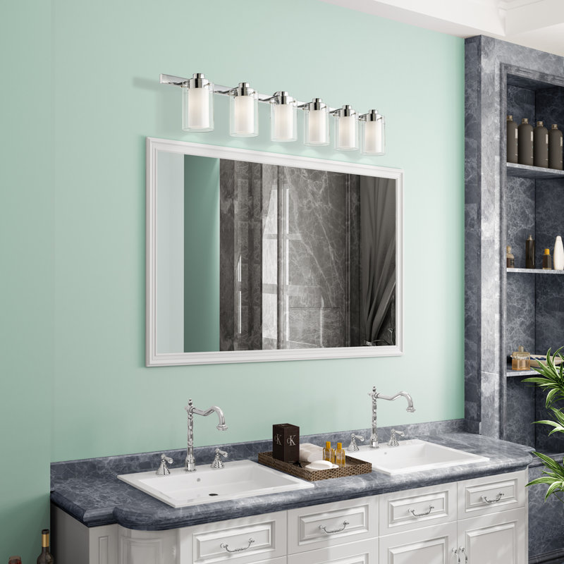 Armantas 6 - Light Dimmable Vanity Light, Polished Chrome