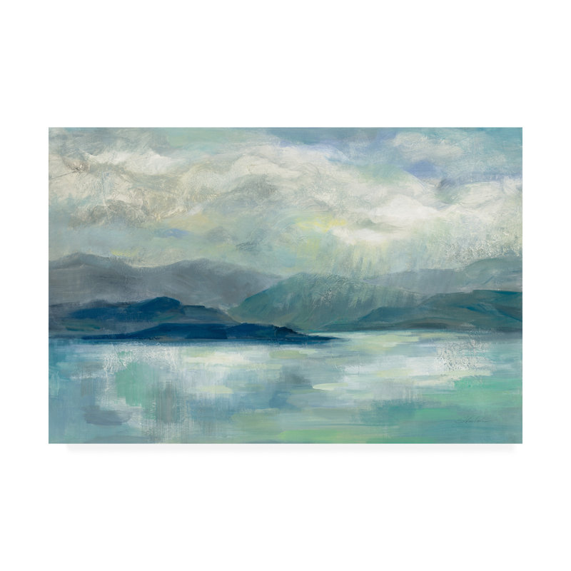 «Early Sunrise Abstract» par Silvia Vassileva, reproduction d'art sur toile