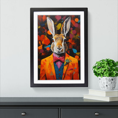 Hare Conceptual - Framed Print