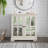 LED Curio Display Cabinet, Display Cabinet With Adjustable Shelves-1223943953