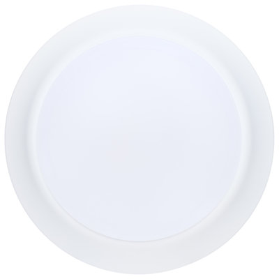 6.5 Watt 7 Inch LED Disk Light 27K/3K/35K/4K/5K CCT Selectable White Finish
