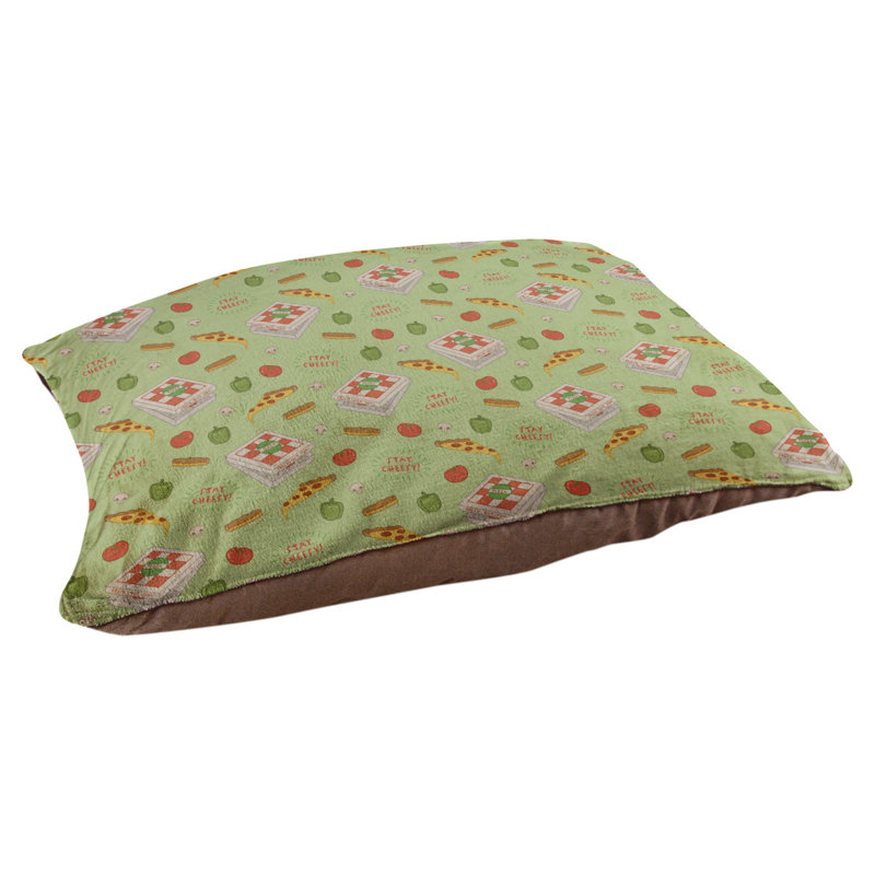 Campion Fleece Pet Bed, 29.5" L x 19.5" W, Dark Green