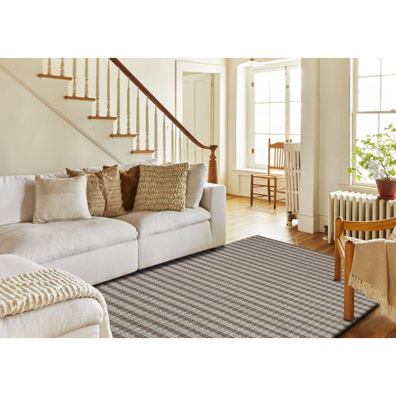 Range Hand Woven Striped Area Rug, Runner 2'6" x 8'