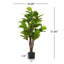 Figuier artificiel 51 po avec pot Patrricia