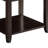 Solid Wood Top End Table