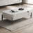 Rock plate multi-functional simple tea table